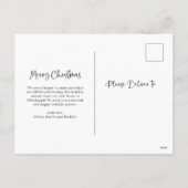 vrolijk kerstfeest | Nieuwe Home Wijziging van Adr Feestdagenkaart (Achterkant)