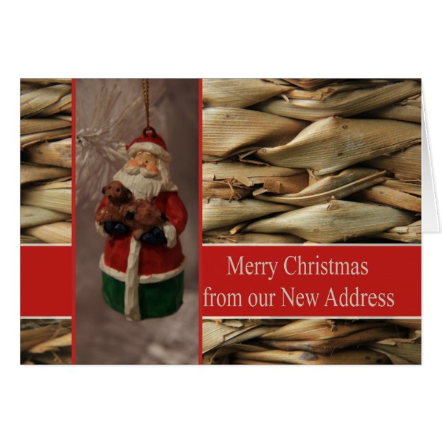 Vrolijk kerstfeest - Nieuwe kerstkaart (Voorkant Horizontaal)