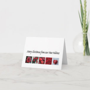 Vrolijk kerstfeest - Nieuwe kerstkaart Feestdagen Kaart