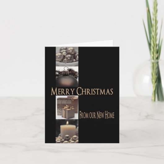 Vrolijk kerstfeest - Nieuwe kerstkaart Feestdagen Kaart (Voorkant)