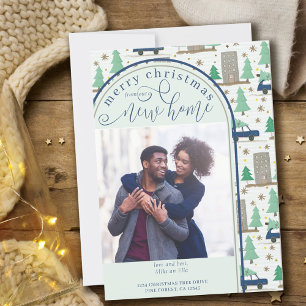 Vrolijk kerstfeest Nieuwe startfoto auto's en appa Aankondiging