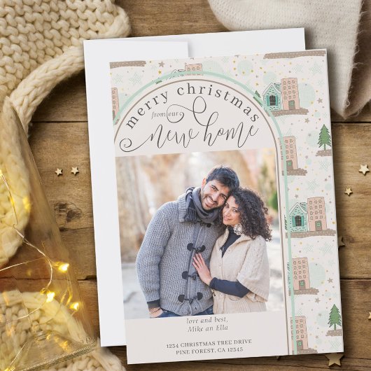 Vrolijk kerstfeest Nieuwe startfoto's maken bewegi Aankondiging