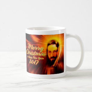 Vrolijk kerstfeest Nieuwjaar 2017 Jezus Mok
