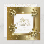 Vrolijk Kerstfeest & Nieuwjaar! 2024 Feestdagenkaart (Voorkant / Achterkant)