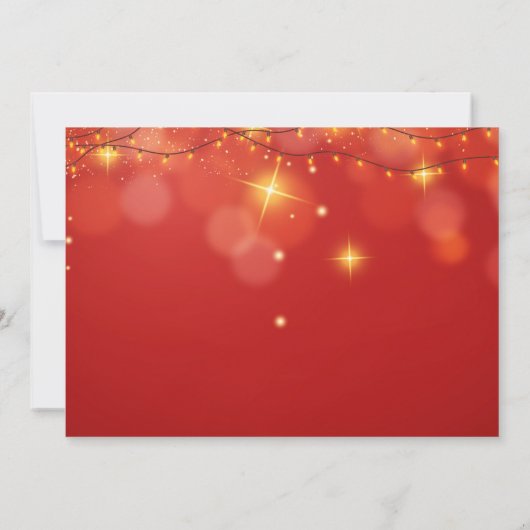 Vrolijk kerstfeest nieuwjaar feestdag (Achterkant)