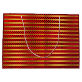 Vrolijk kerstfeest - Nieuwjaar grote cadeautas (Achterkant)