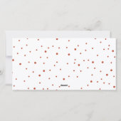 Vrolijk kerstfeest Nieuwjaar Modern 3 Foto Collage Feestdagenkaart (Achterkant)