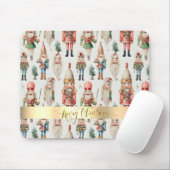 Vrolijk Kerstfeest Notenkraker Vakantie Muismat (Met muis)