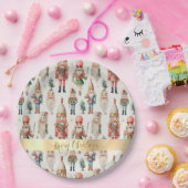 Vrolijk Kerstfeest Notenkraker Vakantie Papieren Bordje (Feest)