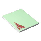 Vrolijk kerstfeest notitieblok (Schuin)