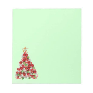 Vrolijk kerstfeest notitieblok