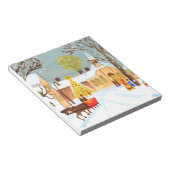 Vrolijk kerstfeest notitieblok (Schuin)