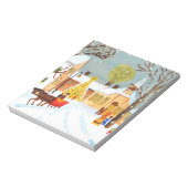 Vrolijk kerstfeest notitieblok (Linkerzijde)