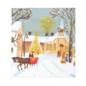 Vrolijk kerstfeest notitieblok (Voorkant)