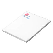 Vrolijk kerstfeest notitieblok (Linkerzijde)