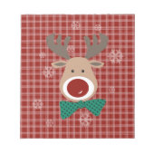 Vrolijk kerstfeest! notitieblok (Voorkant)