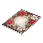 Vrolijk kerstfeest notitieblok (Linkerzijde)