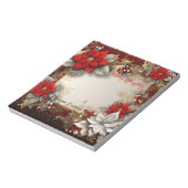 Vrolijk kerstfeest notitieblok (Linkerzijde)