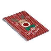 Vrolijk kerstfeest! notitieboek (Rechterzijde)