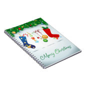 Vrolijk kerstfeest notitieboek (Rechterzijde)