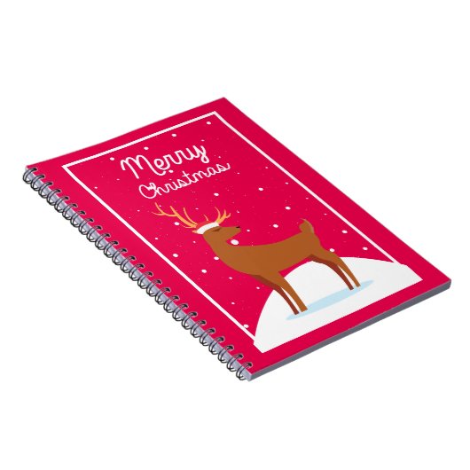 Vrolijk kerstfeest notitieboek (Rechterzijde)