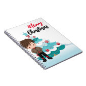 Vrolijk kerstfeest notitieboek (Rechterzijde)