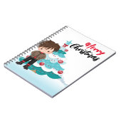 Vrolijk kerstfeest notitieboek (Linkerzijde)