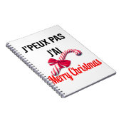 Vrolijk kerstfeest notitieboek (Rechterzijde)