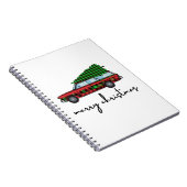 Vrolijk kerstfeest notitieboek (Rechterzijde)