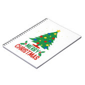 Vrolijk kerstfeest notitieboek (Linkerzijde)