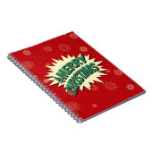 Vrolijk kerstfeest notitieboek (Rechterzijde)