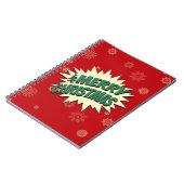 Vrolijk kerstfeest notitieboek (Linkerzijde)