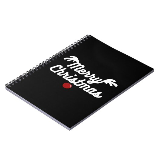 Vrolijk kerstfeest notitieboek (Linkerzijde)