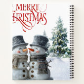 Vrolijk kerstfeest notitieboek (Achterkant)