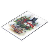 Vrolijk kerstfeest notitieboek (Linkerzijde)