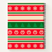 Vrolijk kerstfeest notitieboek (Achterkant)