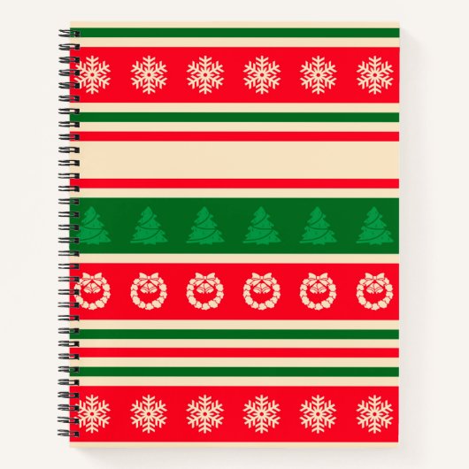 Vrolijk kerstfeest notitieboek (Voorkant)