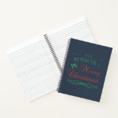 Vrolijk kerstfeest notitieboek (Binnen)