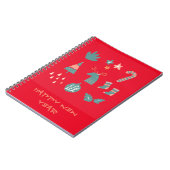 Vrolijk kerstfeest notitieboek (Linkerzijde)