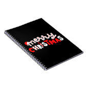 Vrolijk kerstfeest notitieboek (Rechterzijde)