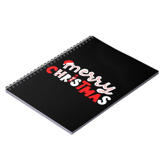 Vrolijk kerstfeest notitieboek (Linkerzijde)