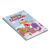 Vrolijk kerstfeest notitieboek (Rechterzijde)