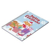 Vrolijk kerstfeest notitieboek (Linkerzijde)