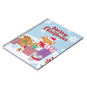 Vrolijk kerstfeest notitieboek (Linkerzijde)