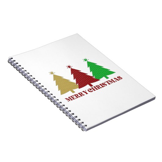 Vrolijk kerstfeest notitieboek (Rechterzijde)