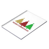 Vrolijk kerstfeest notitieboek (Linkerzijde)