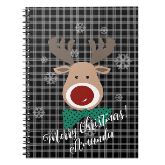 Vrolijk kerstfeest! Notitieboek (Voorkant)