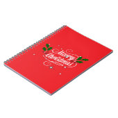 Vrolijk kerstfeest notitieboek (Linkerzijde)