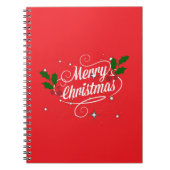 Vrolijk kerstfeest notitieboek (Voorkant)