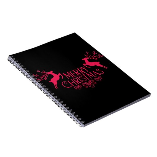 Vrolijk kerstfeest notitieboek (Rechterzijde)
